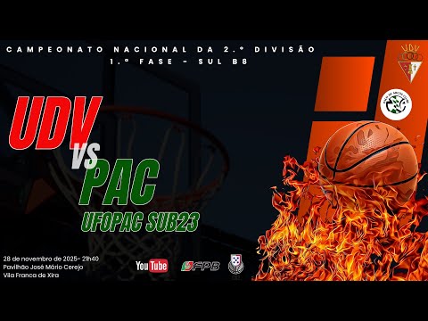 Campeonato Nacional da 2.ª Divisão (Senior M): U. D. VILAFRANQUENSE  x  PAÇO DE ARCOS CLUBE