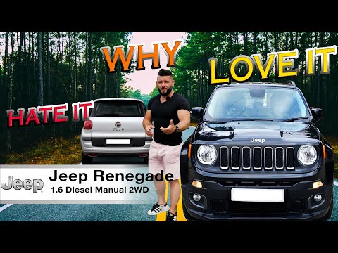 Why Jeep Renegade is  a cool car and better than the Fiat 500 L ! Full review and test drive