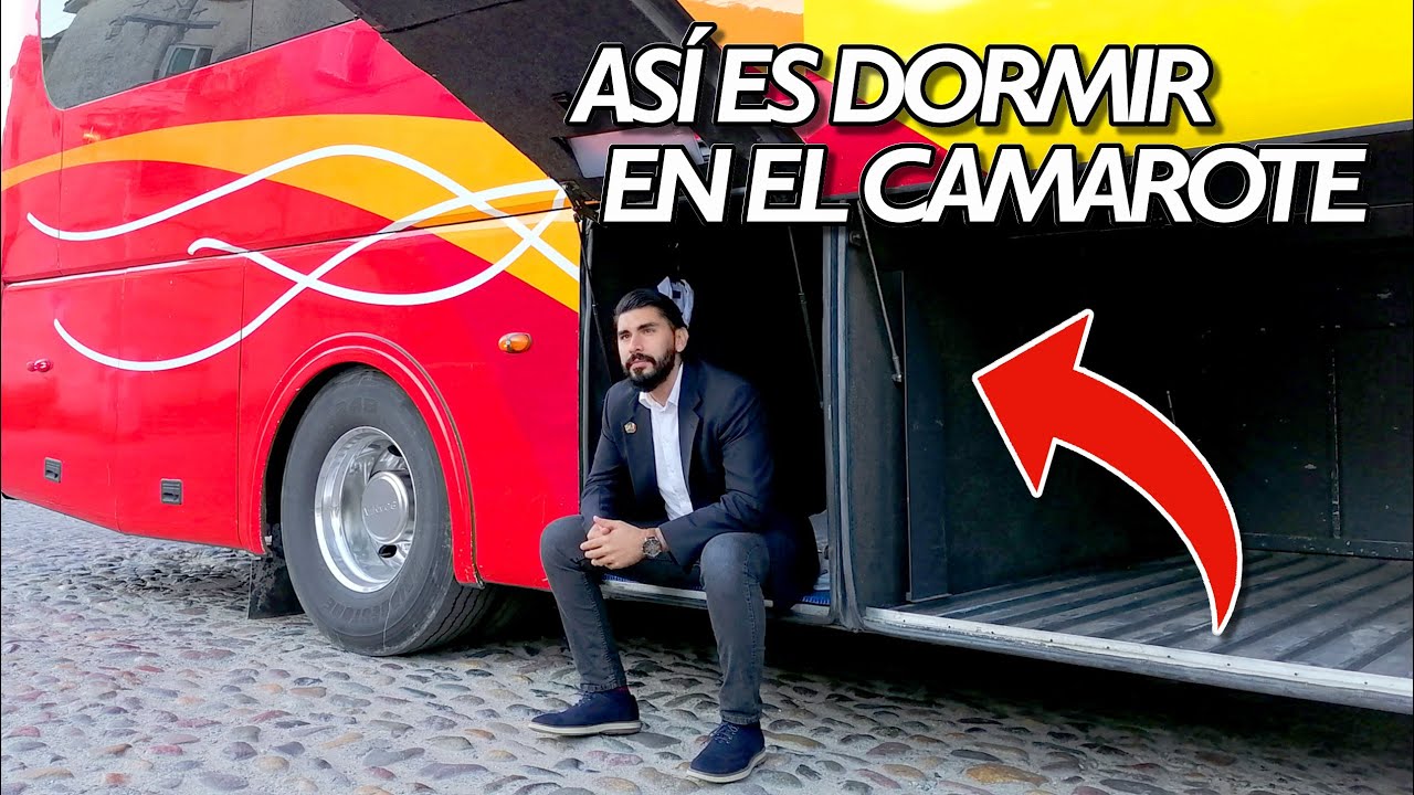 ASÍ ES DORMIR EN EL CAMAROTE DE UN AUTOBÚS EN UN VIAJE!