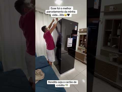 Qual foi o seu ? Fala aí 🤗.          #geladeira #panasonic #shorts