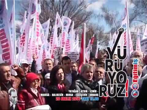 LAİK EĞİTİM VE EMEĞE SAYGI İÇİN YATAĞAN`DAN TANDOĞAN`A YÜRÜYORUZ  | EĞİTİM İŞ
