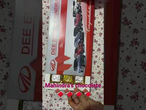 #Mahindra’s chocolate 🍫🍫🍫