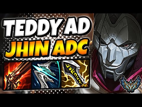 Jhin vs Aphelios ADC [ Teddy ] Patch 12.18 Korea Challenger ✅