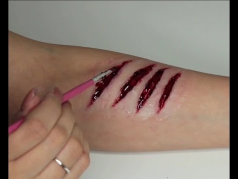 SFX Makeup Tutorial: Claw Wounds