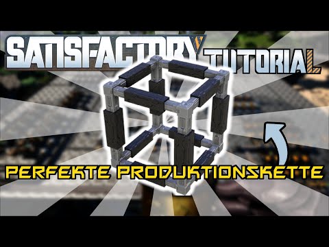 SO könnte die PERFEKTE Produktionskette für Schwere Rahmen aussehen | SATISFACTORY UPDATE 4 Tutorial