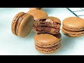 (Short Video) Chocolate Macarons recipe