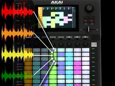 Chopping Stems To Clips in Akai Force - The Fastest Remix Method .. Melodic Techno Progressive House