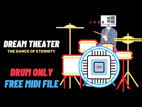 The Dance OF Eternity - Dream Theater VST Drum SSD5 Free Version Drums Only for Practice Midi File