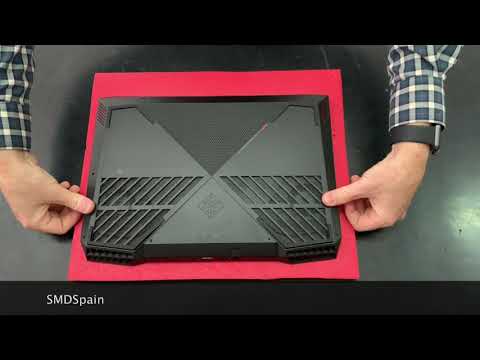 How to Upgrade M.2 Pcie Nvme SSD HP OMEN 15-dc1012ns  disassembly