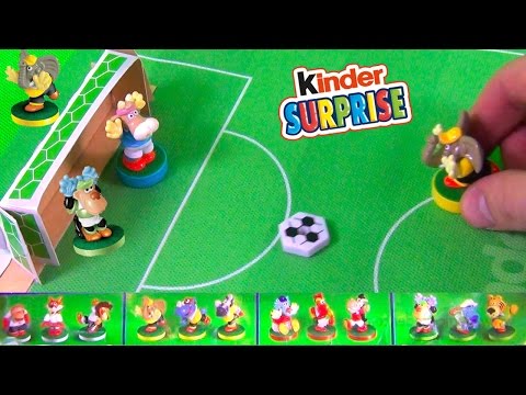 Football Match! Kinder Surprise - Magic SPORT - Play Soccer Game by TheSurpriseEggs