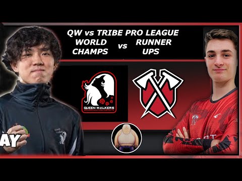 Queen Walkers VS Tribe Gaming | COC PRO LEAGUE | WORLD CHAMPIONS vs CLASH WORLD FINALISTS