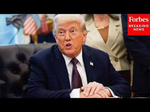 WATCH LIVE: President Trump Makes An Announcement From The Oval Office