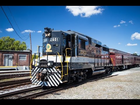 Cab ride in Southern Railway #2601 at the NCTM Spencer Shops