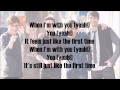 Big Time Rush - First Time (with lyrics) 