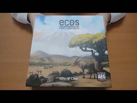 Unboxing Ecos: First Continent - Gioco da Tavolo (95# Unboxing Non Richiesto)