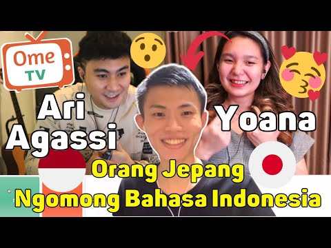 Japanese Guy Did a Language Exchange with Famous Indonesian YouTubers on Omegle!