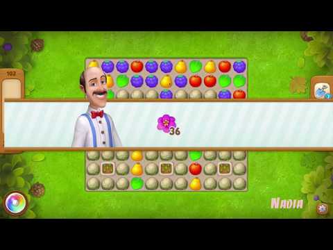 Gardenscapes Level 102. No Boosters used