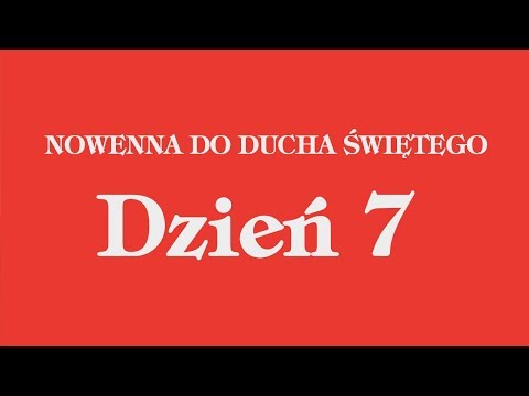 download lagu mp3 mp4 Nowenna Do Ducha Sw Dzien 7, download lagu Nowenna Do Ducha Sw Dzien 7 gratis, unduh video klip Nowenna Do Ducha Sw Dzien 7