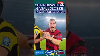 Download lagu KALAH DARI INDONESIA CHINA DIPASTIKAN GAGAL LOLOS KE PIALA DUNIA 2026 mp3