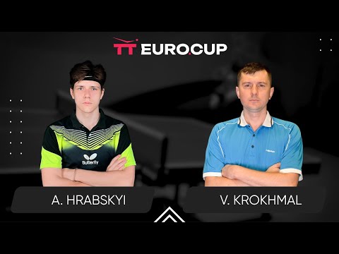 13:45 Andrii Hrabskyi - Vitalii Krokhmal 30.08.2025 TT Euro.Cup Ukraine Master. TABLE 3