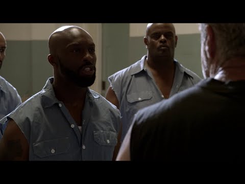 |Sons of Anarchy| Clay Prison Fight Scene