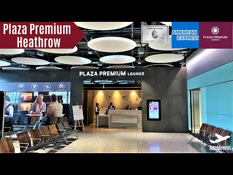 PLAZA PREMIUM LOUNGE LONDRES HEATHROW TERMINAL 5 | COLEÇÃO GLOBAL LOUNGE AMERICAN EXPRESS 4K UHD