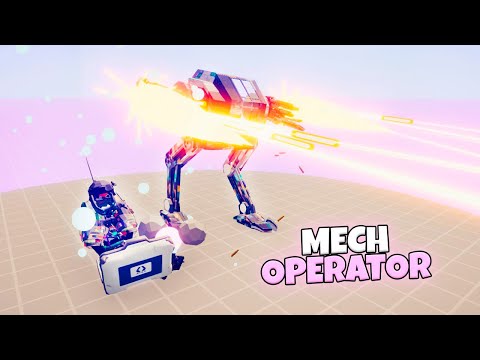MECH OPERATOR vs EVERY FACTION | TABS Totally Accurate Battle Simulator Gameplay