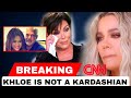 Khloe BREAKS DOWN As She Finds Out She Is Not A Kardashian | Kris Jenner Apologizes