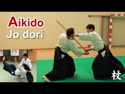 Aikido Special Jo dori technique - Shirakawa Ryuji shihan