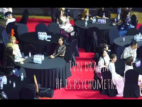 Reaction Jisoo blackpink when the mc mentioned jinyoung Got7 and his new drama   zoom var