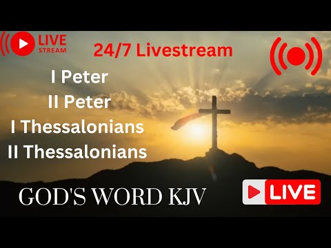 🔴 24/7 Live - Holy Bible KJV - God's Word - Livestream
