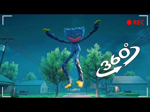 VR 360° Huggy Wuggy funny animation 4K