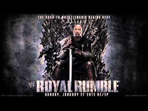 WWE ROYAL RUMBLE 2013 Theme Song und Poster
