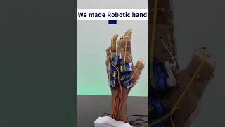 Robotic hand full making video released #robotics #shortsviral #diy #shorts #servo #arduino #project