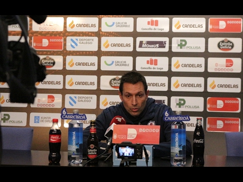 Natxo Lezkano en la  previa al Cafés Candelas - Actel Força Lleida