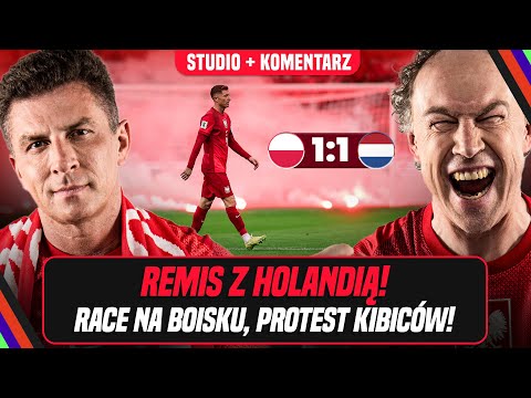 POLSKA - HOLANDIA 1:1 | BOREK I GOŚCIE KOMENTUJĄ | AFERA BILETOWA! KIBICE NIE MOGLI WEJŚĆ NA STADION