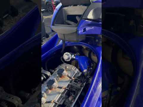 Yamaha FX SHO - WORX intake, Riva Racing exhaust, Blow off valve, WORX Ribbon delete #jetski #fxsho