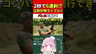 【実銃解説】2秒で6連射!?立って撃てる対物ライフル!!"ゲパルト GM6 Lynx"『50BMG弾に1発耐えるCoD兵士!?』【CoD:MW4】#shorts #codmw4 #銃
