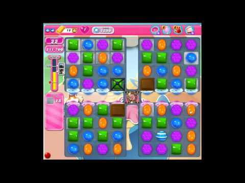 Candy Crush Saga Level 1599 No Boosters
