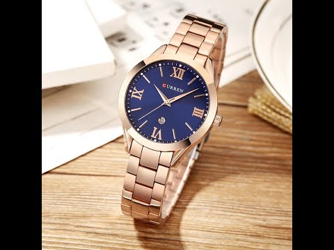 CURREN 9007 Blue Dial Watch || Watch Style || Bangla Watch Tutorial ||