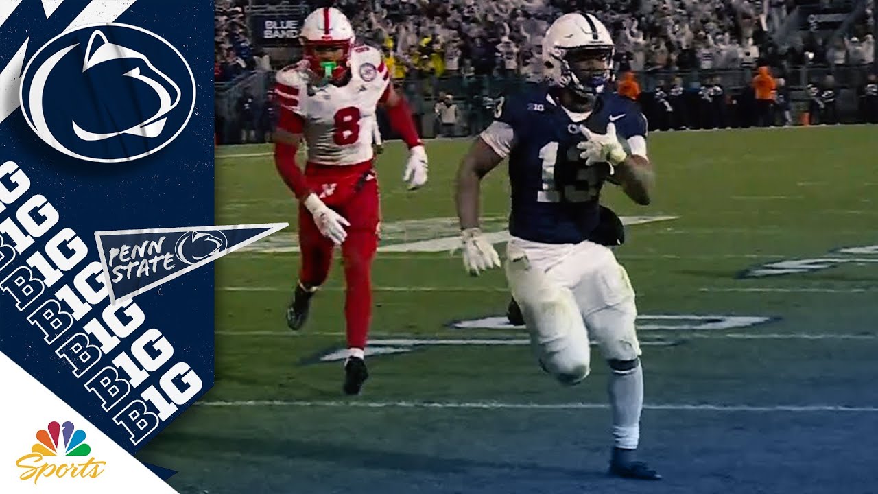 Kaytron Allen sets Penn State rushing record before capping touchdown | NBC Sports