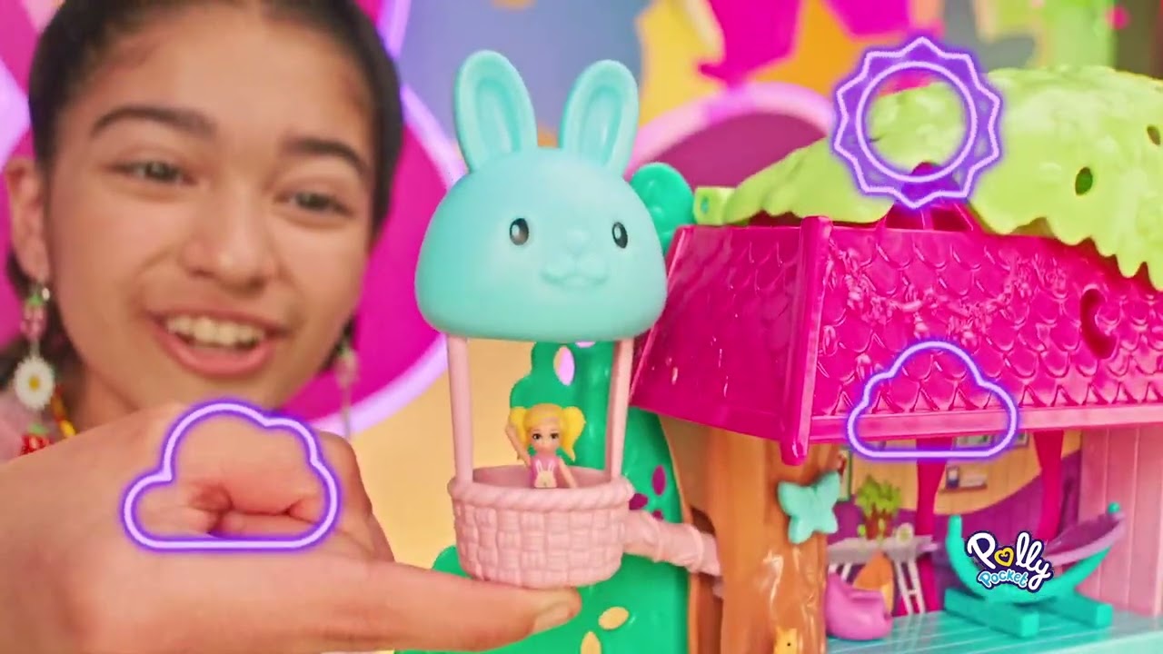 Polly Pocket - Polly Pocket Pet Adventure Treehouse | AD
