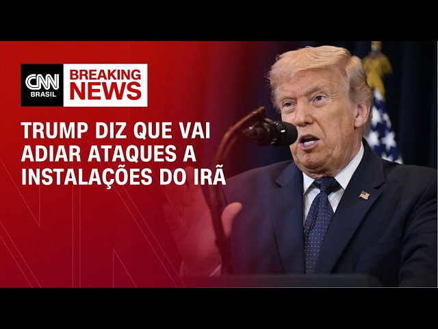 Trump anuncia suspensão de ataques a instalações de energia do Irã | CNN NOVO DIA