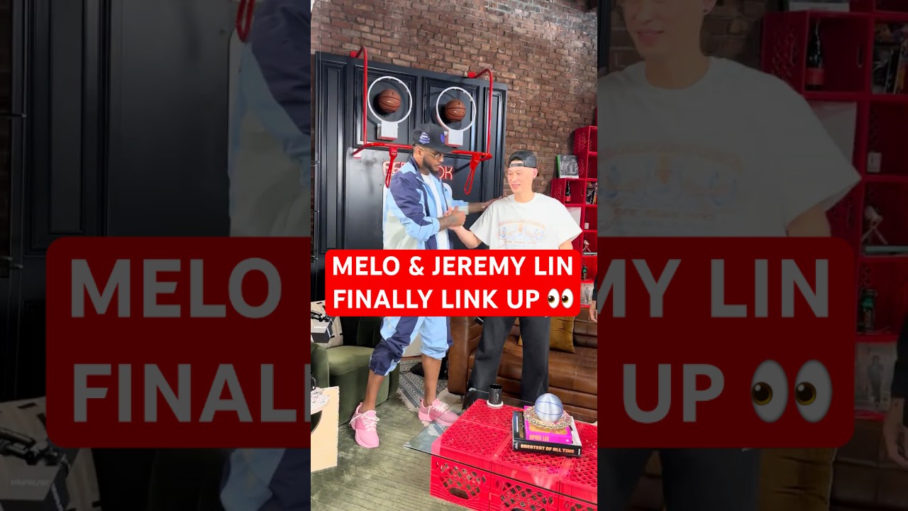 Melo Welcomes JEREMY LIN To The Hook 🍿