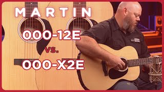 Video thumbnail for Which Value Priced Martin Guitar is Best? Martin 000-12E vs. 000-X2E by Alamo Music Center