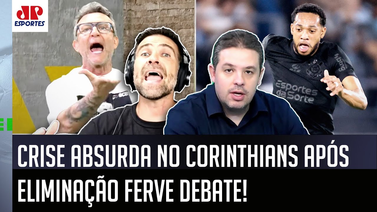 "O CORINTHIANS FOI DESTRUÍDO! E agora até o CRAQUE NETO está..." OLHA essa CRISE após ELIMINAÇÃO!