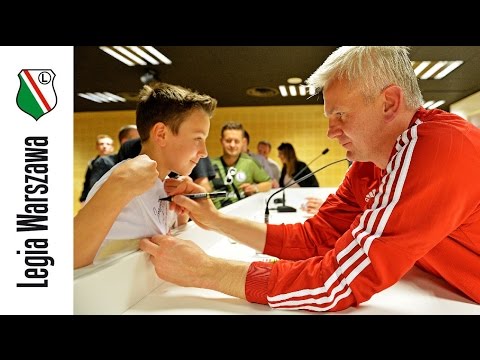 Trener Magiera spotkał się z uczestnikami programu ''Legiony''