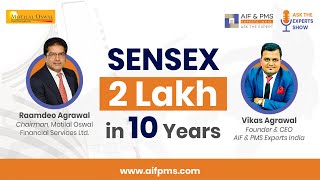 Sensex 2 Lakh in 10 Years | Mr. Raamdeo Agrawal | AIF & PMS Experts India