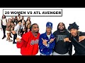 20 WOMEN VS 4 YOUTUBERS: ATL AVENGERS
