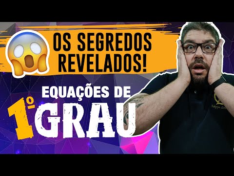 Os SEGREDOS revelados das EQUAÇÕES de 1º grau para CONCURSOS